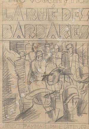 Imagen del vendedor de "La Ru des barbares". a la venta por Librairie Chretien