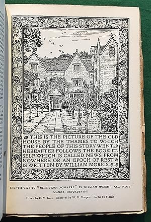 Seller image for The Kelmscott Press and William Morris Master-Craftsman for sale by Gerald Baker