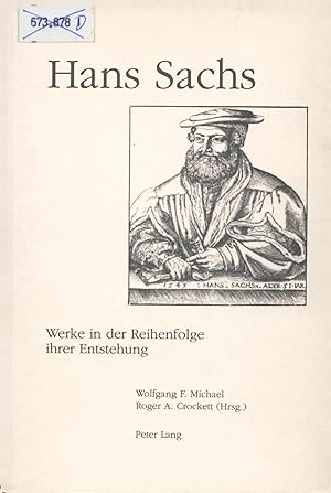 Imagen del vendedor de Hans Sachs Werke in der Reihenfolghe ihrer Entstehung a la venta por avelibro OHG