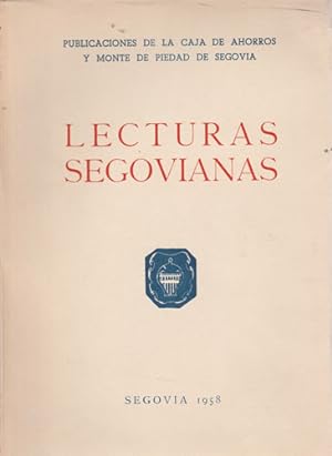 Immagine del venditore per Lecturas segovianas venduto da Librera Cajn Desastre