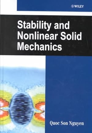 Immagine del venditore per Stability and Nonlinear Solid Mechanics venduto da GreatBookPrices