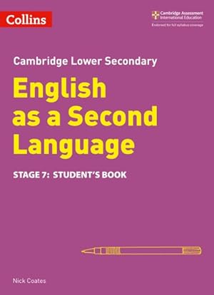 Imagen del vendedor de Lower Secondary English As a Second Language Student's Book: Stage 7 a la venta por GreatBookPrices