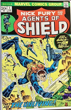 Seller image for SHIELD No. 1 (February 1973) FINE/VF for sale by OUTSIDER ENTERPRISES