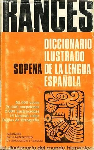 Bild des Verkufers fr Diccionario ilustrado de la lengua espanola zum Verkauf von Le-Livre