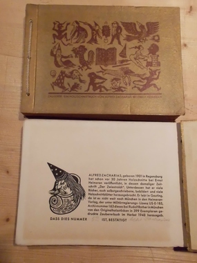 Zauberer. Ein Holzschnittbuch von Alfred Zacharias.