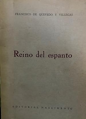 Reinos del espanto ( Antología poética ). Prólogo Juan Antonio Massone
