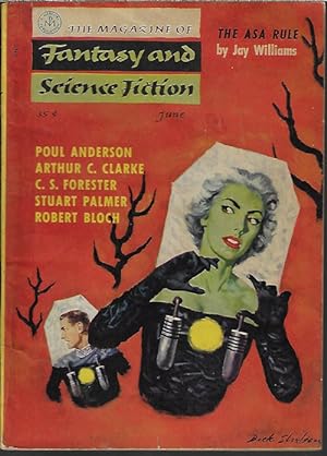 Immagine del venditore per The Magazine of FANTASY AND SCIENCE FICTION (F&SF): June 1956 venduto da Books from the Crypt