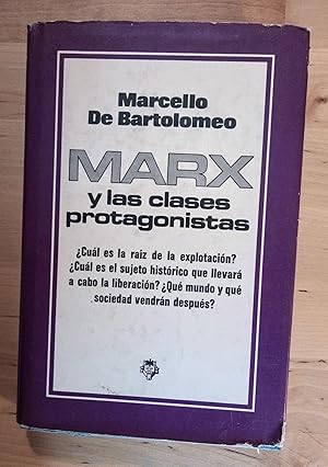 Imagen del vendedor de Marx y las clases protagonistas a la venta por Llibres Bombeta