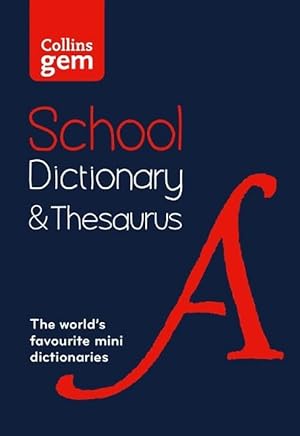 Imagen del vendedor de Gem School Dictionary and Thesaurus (Paperback) a la venta por Grand Eagle Retail