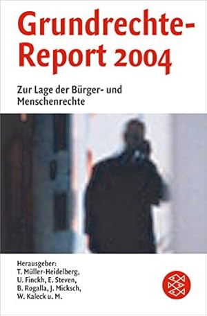 Immagine del venditore per Grundrechte-Report 2004: Zur Lage der Brger- und Menschenrechte in Deutschland (Fischer Sachbcher) venduto da Modernes Antiquariat an der Kyll