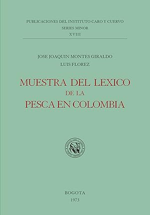 Imagen del vendedor de Muestra Del Lxico De La Pesca En Colombia a la venta por Guido Soroka Bookseller