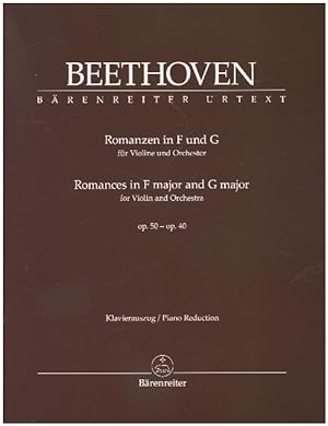 Bild des Verkufers fr Romanzen in F-Dur und G-Dur fr Violine und Orchester op. 50,40 zum Verkauf von moluna