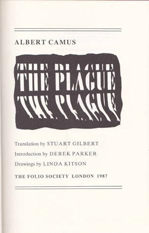 Seller image for The Plague for sale by Goulds Book Arcade, Sydney