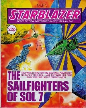 Bild des Verkufers fr Starblazer #144: The Sailfighters Of Sol 7 zum Verkauf von bbs