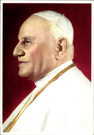 Ansichtskarte / Postkarte Papst Johannes XXIII., Angelo Giuseppe Roncalli, Portrait