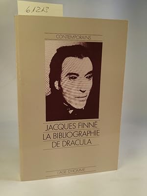 Bild des Verkufers fr Bibliographie de Dracula - gebrauchtes Buch 1986 [PU: Lausanne, LAge dHomme], 215 S zum Verkauf von ANTIQUARIAT Franke BRUDDENBOOKS