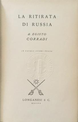 Imagen del vendedor de La ritirata di Russia. a la venta por Libreria La Fenice di Pietro Freggio