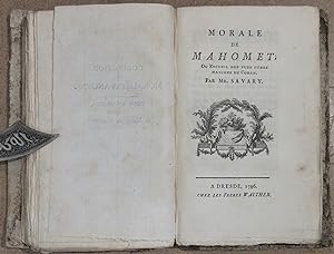 Collection des Moralistes Anciens : T.III. Pensées Morales d'Isocrate de Phocylide de Pythagore d...