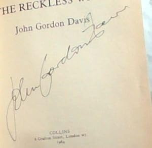 Seller image for Seize the reckless wind - (Signed by the author, John Gordon Davis) for sale by Chapter 1