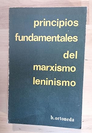Immagine del venditore per Principios fundamentales del marxismo-leninismo venduto da Llibres Bombeta