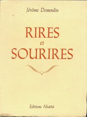 Seller image for Rires et sourires - J?r?me Demoulin for sale by Book Hmisphres