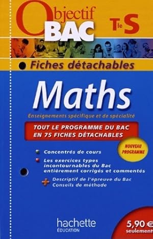 Seller image for Maths Terminale S - Dominique Dejean for sale by Book Hmisphres