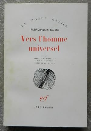 Seller image for Vers l'homme universel. for sale by Librairie les mains dans les poches