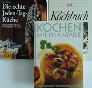3 Kochbücher: Die echte Jeden-Tag-Küche. Das neue Kochvergnügen für Alltag, Feste und Gäste / Koc...