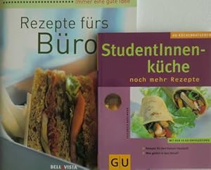 2 Kochbücher: StudentInnen-Küche noch mehr Rezepte / Rezepte für Büro