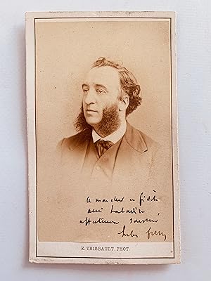 [PHOTOGRAPHIE] Portrait photographique de Jules Ferry dédicacé
