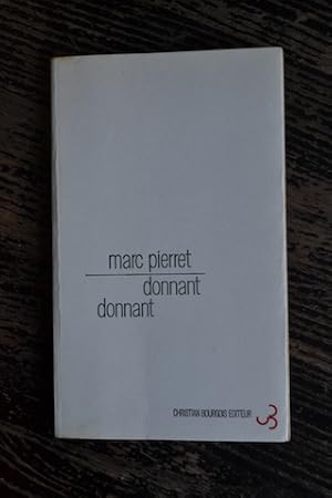 Image du vendeur pour Donnant donnant mis en vente par Un livre en poche