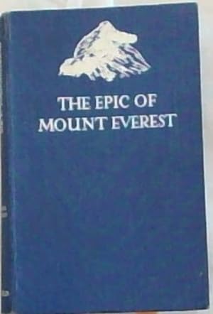 Bild des Verkufers fr The Epic of Mount Everest zum Verkauf von Chapter 1