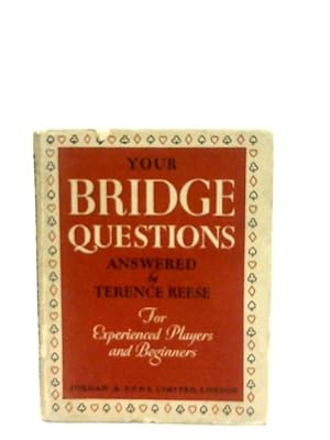 Seller image for Your Bridge Questions Answered for sale by World of Rare Books