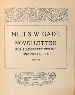 [Op. 29] Noveletten für Piano, Violine und Violoncelle. Op. 29
