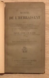 Seller image for Manuel de l'hbrasant for sale by arobase livres
