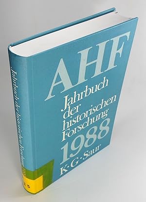 Seller image for Jahrbuch der historischen Forschung in der Bundesrepublik Deutschland. Berichtsjahr 1988. for sale by Brbel Hoffmann