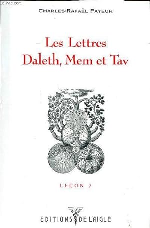 Bild des Verkufers fr Les lettres Daleth, Mem et Tav Leon 7 zum Verkauf von Le-Livre