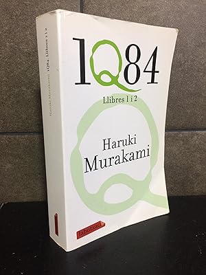 Imagen del vendedor de 1Q84 Llibres 1 i 2 (LABUTXACA) (Catalan Edition). Haruki Murakami. a la venta por Lauso Books