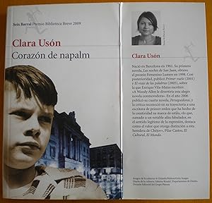 Imagen del vendedor de Corazn de napalm a la venta por Libreria Ninon