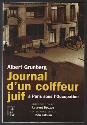 Journal d'un coiffeur juif à Paris sous l'occupation