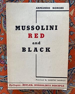 Mussolini Red and Black