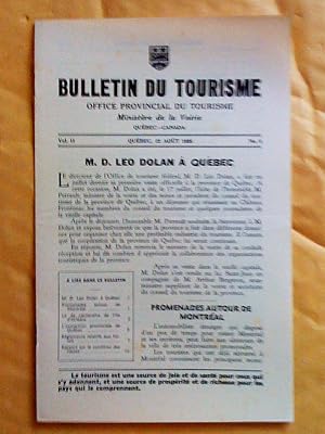 Bulletin du tourisme, vol. II, no 8, 22 aout 1935