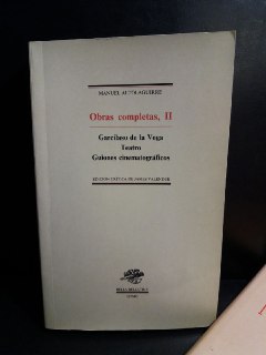 Imagen del vendedor de Obras completas, II. Garcilaso de la Vega. Teatro. Guiones cinematogrficos. a la venta por Librera El Crabo