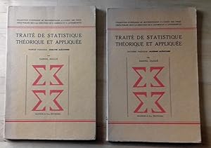 Imagen del vendedor de TRAITE DE STATISTIQUE THEORIQUE ET APPLIQUEE. 2 VOLS. a la venta por Itziar Arranz Libros & Dribaslibros