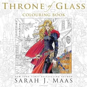 Seller image for The Throne of Glass Colouring Book (Paperback) for sale by Grand Eagle Retail