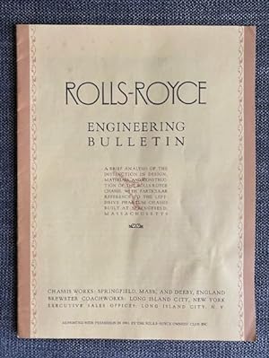 Rolls-Royce Engineering Bulletin