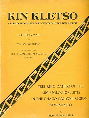 Imagen del vendedor de Kin Kletso, A Pueblo III Community in Chaco Canyon, New Mexico a la venta por Don's Book Store