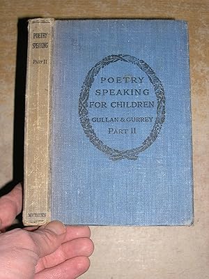 Seller image for Poetry Speaking For Children - Part II - Marching Forward for sale by Neo Books