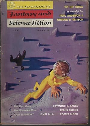 Imagen del vendedor de The Magazine of FANTASY AND SCIENCE FICTION (F&SF): March, Mar. 1955 a la venta por Books from the Crypt