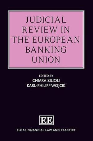 Imagen del vendedor de Judicial Review in the European Banking Union a la venta por GreatBookPrices